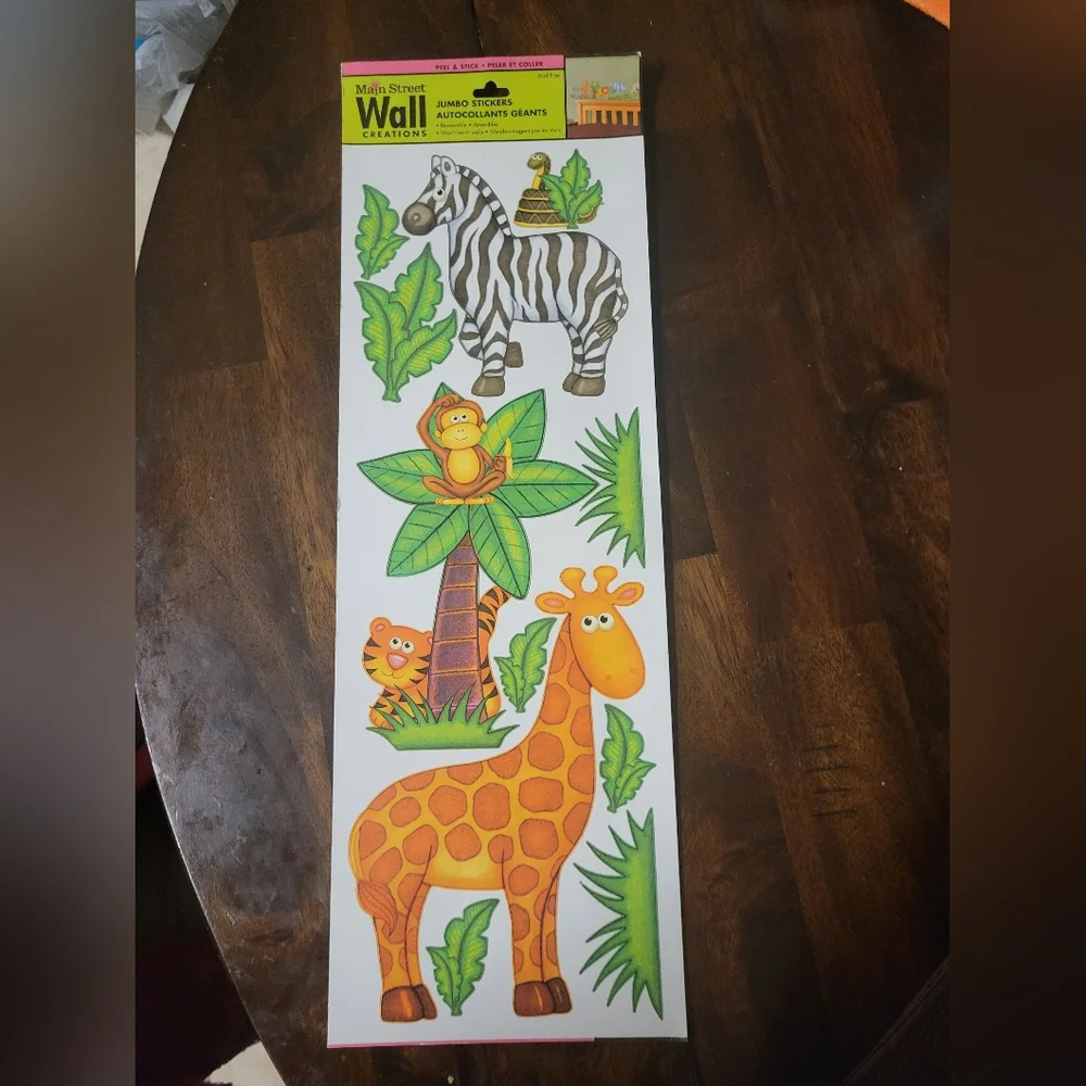 Safari Adventure Animal Wall Decals